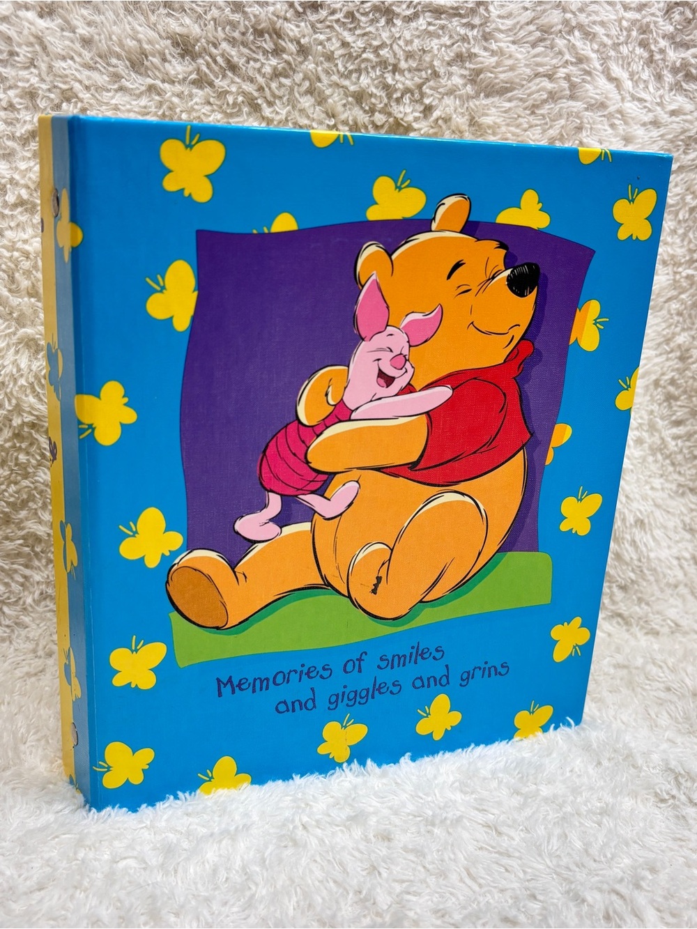 Hallmark Disney Winnie The Pooh Vintage Refillable Memory Photo Album Binder